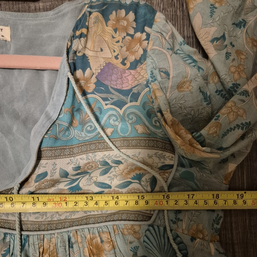 Spell And The Gypsy  Seashell Mermaid Boho Midi Dress Lined - Picture 16 of 16
